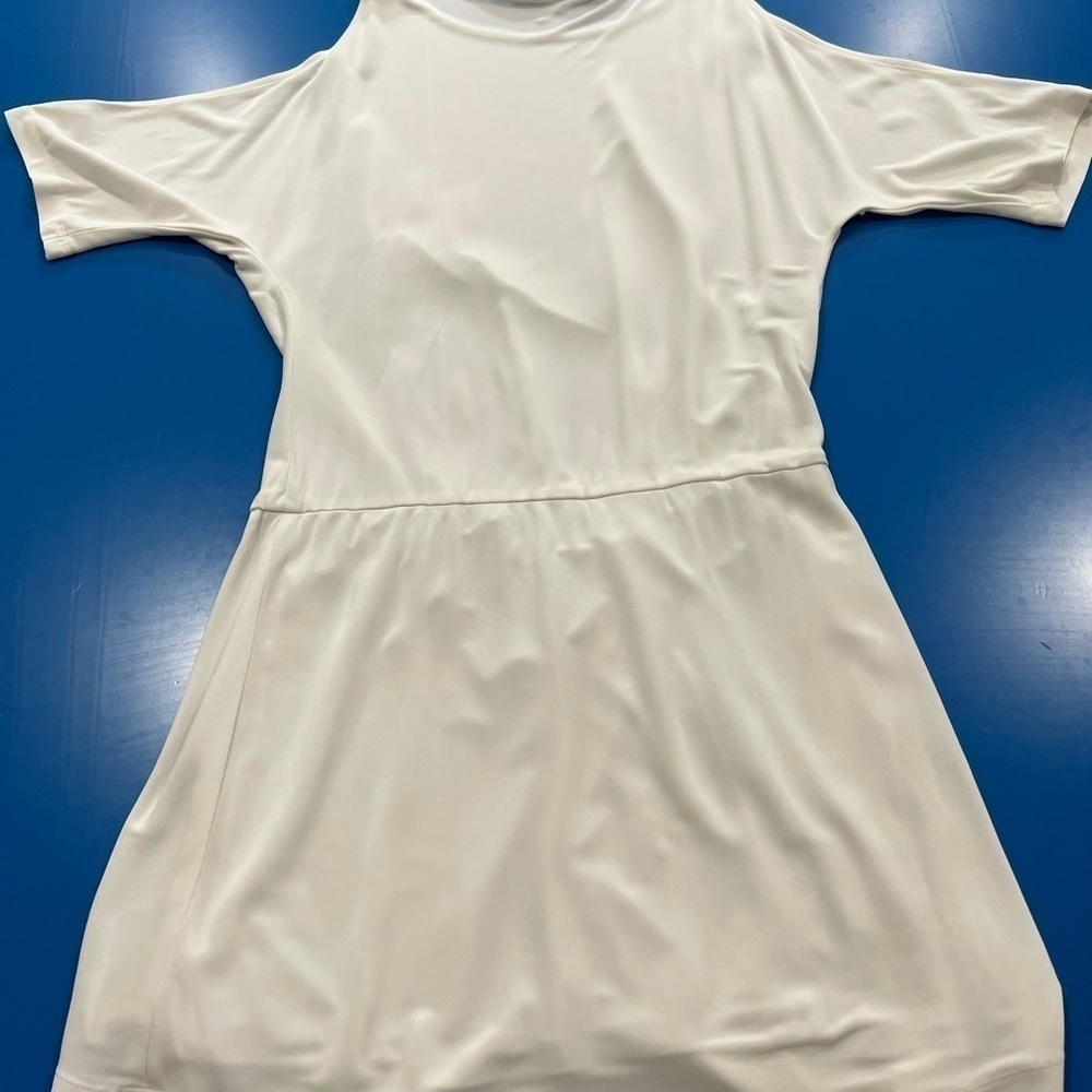 Jay Godfrey PRISTINE Summer Cold Shoulder Dress Size 4 - Picture 3 of 5